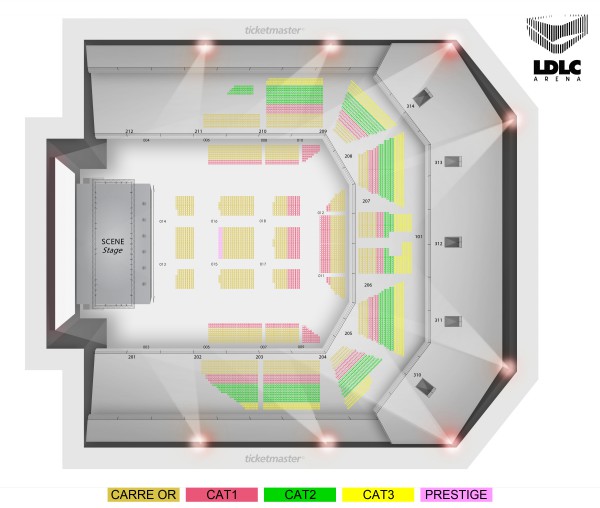 Buy Tickets For La Dame De Pierre In Ldlc Arena, Decines Charpieu, France 